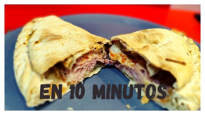 CENA EN FREIDORA DE AIRE|| CALZONE 🍕 MERCADONA EN FREIDORA DE AIRE