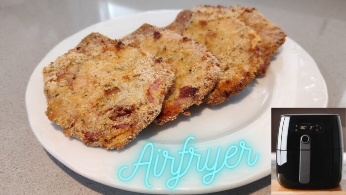 CINTA de LOMO EMPANADA en FREIDORA de AIRE / #airfryer