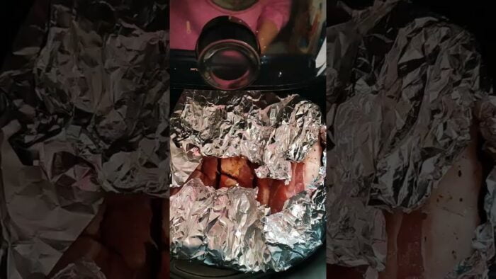 Chicharrón en freidora de aire #retoshorts30