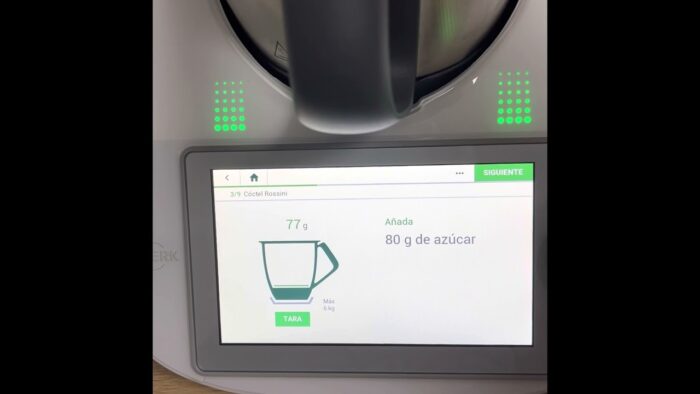 Cóctel rossini con thermomix tm6