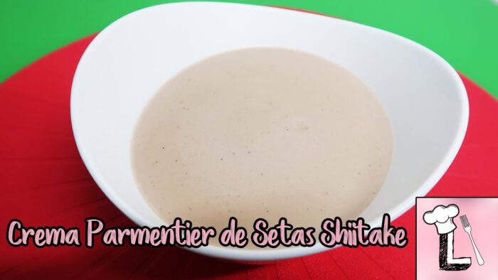 Como hacer CREMA PARMENTIER DE SETAS SHIITAKE | Receta Thermomix