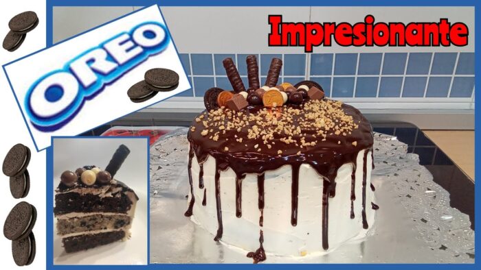 Como hacer TARTA OREO paso a paso thermomix | receta DRIP CAKE thermomix #dripeffect