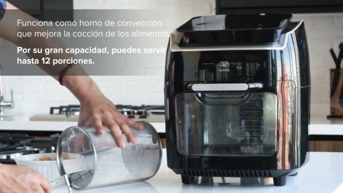 Cómo usar Freidora de aire y Horno Convección FEH01 10 L
