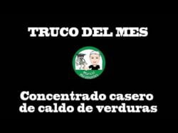 Concentrado de caldo de verduras preparado con Thermomix® TM31 – Un fondo de nevera impres ...