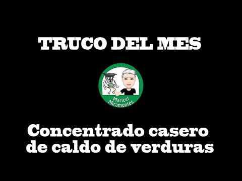 Concentrado de caldo de verduras preparado con Thermomix® TM31 – Un fondo de nevera imprescindible