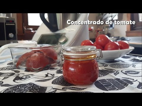 Concentrado de tomate casero con Thermomix® o cocina tradicional #TM6 #TM5 #TM31