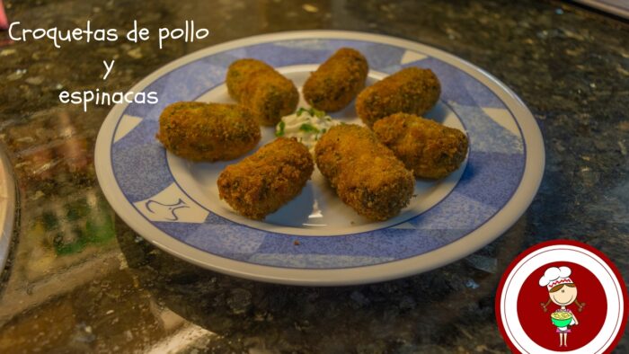Croquetas de pollo y espinacas con Thermomix TM5
