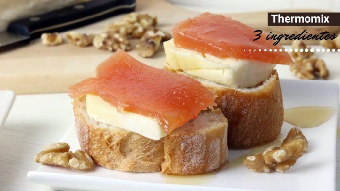🟣 Dulce de membrillo casero con Thermomix 3 ingredientes 🔝