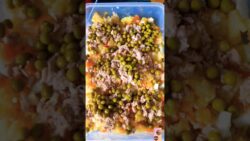 ENSALADILLA BÁSICA EN FUSIONCOOK Y FREIDORA DE AIRE!!!