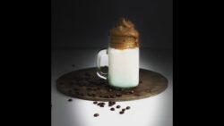 Espuma de café (Café Dalgona) con thermomix//Ortega Y Cía//