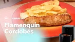 FLAMENQUÍN CORDOBÉS en #airfryer 🍴 Receta en FREIDORA DE AIRE 🔥💨