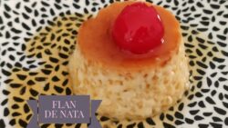 FLAN DE HUEVO CON NATA Y LECHE (receta Thermomix)
