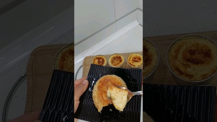 Flan de huevo en freidora de aire #freidoradeaire #shorts #cecofry