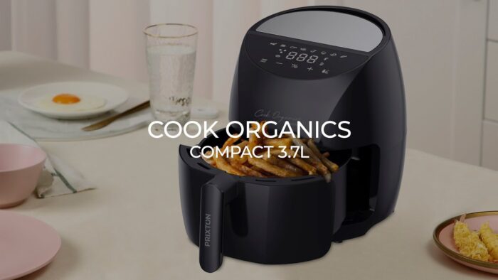 Freidora sin aceite 3,7L Cook Organics Compact | PRIXTON