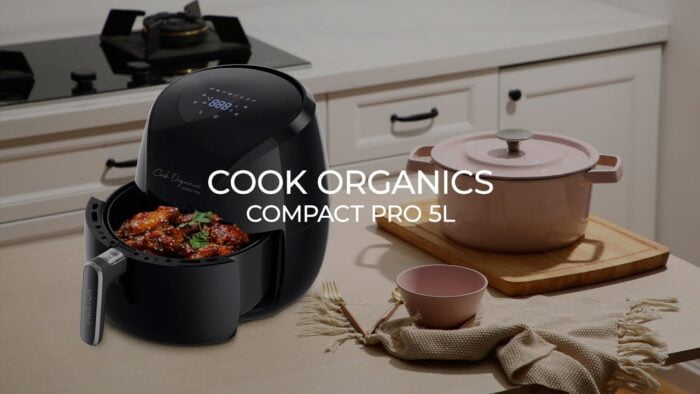 Freidora sin aceite 5L Cook Organics Compact Pro | PRIXTON