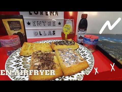 GOFRES EN FREIDORA DE AIRE