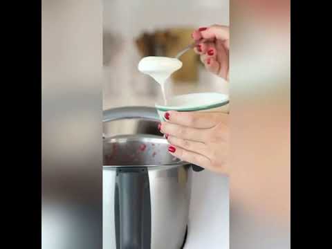 Helado de Fresa y Yogur con Thermomix TM6