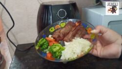 Hoy niños envueltos con la Freidora de Aire ( Air Fryer ) Deliciosos y fáciles.