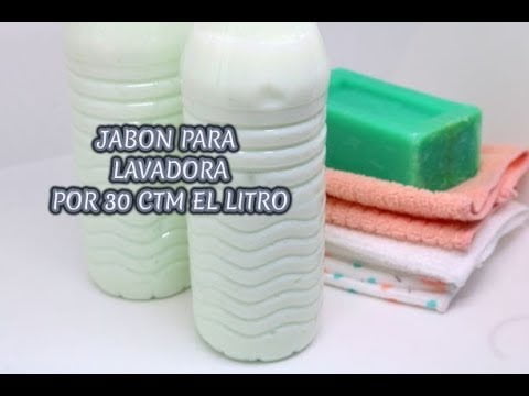 Jabón para lavadora con THERMOMIX | Rosa cocinando