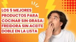 Los 5 mejores productos para cocinar sin grasa: Freidora sin aceite doble en la lista