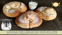 MONAS DE PASCUA RELLENAS DE CHOCOLATE con THERMOMIX