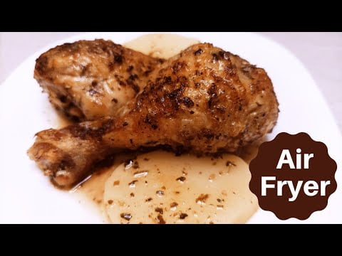 MUSLITOS DE POLLO CON PATATAS,ASADOS EN FREIDORA DE AIRE. 9 en 1 de Silvercrest de Lidl, AIR FRYER