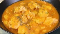 Marmitako de salmón con Thermomix ¡MUY BUENO!