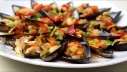 Mejillones a la vinagreta con Thermomix. IDEALES PARA NAVIDAD