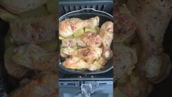 Muslito de pollo 🍗 con patatas 🥔 en airfryer freidora de aire