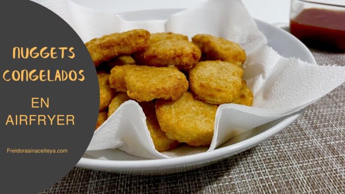 NUGGETS CONGELADOS EN FREIDORA DE AIRE 🍗