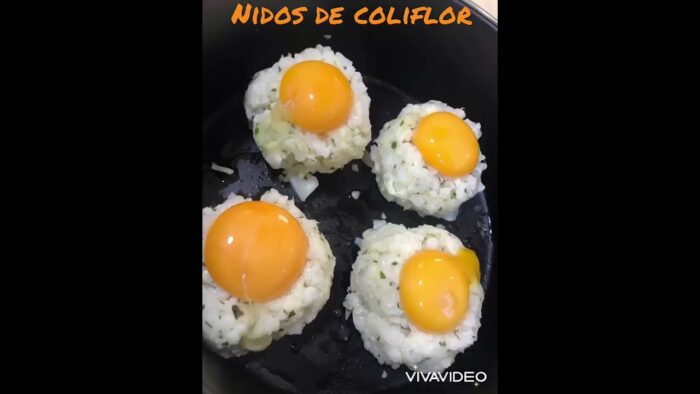 Nidos de Coliflor en Freidora de Aire  + en instagram