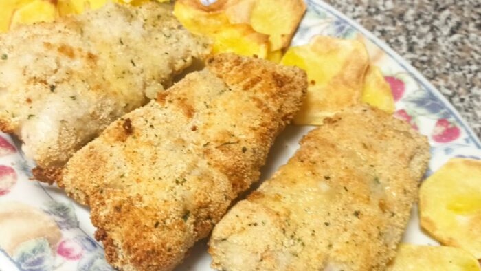No frías el pescado, merluza en freidora de aire,  en pocos minutos muy jugosa y más sana🍀😋