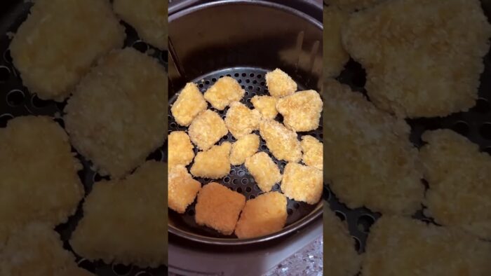 Nuggets de Pollo en la Freidora de Aire #shorts