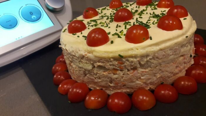 PASTEL MARISCO con Thermomix de ThermoMaquinita- Tm6- Tm5-Tm31 y Tm21.