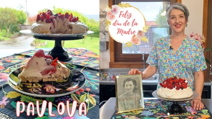 🍓 PAVLOVA CON FRUTA FRESCA 🍓 FELIZ DÍA DE LA MADRE ❤️  con Thermomix® #TM6 #TM5 #TM31 🔝