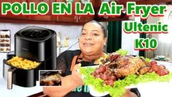 POLLO HORNEADO EN LA FREIDORA DE AIRE/ RECETAS ´PARA NAVIDAD