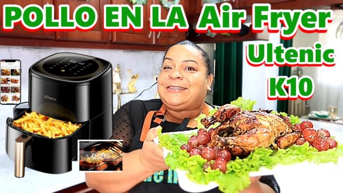 POLLO HORNEADO EN LA FREIDORA DE AIRE/ RECETAS ´PARA NAVIDAD