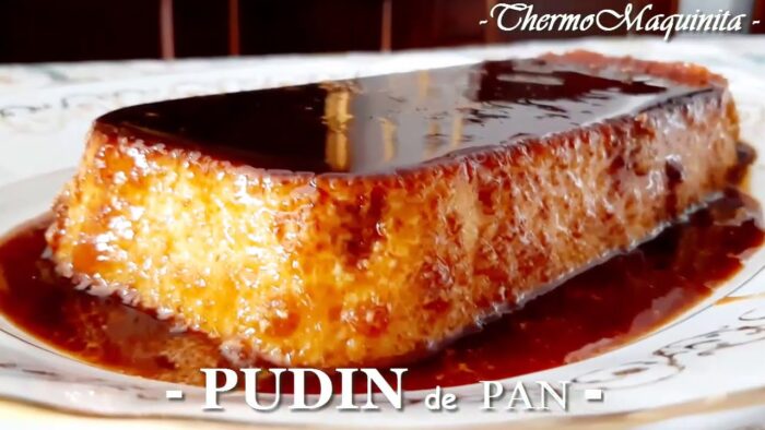 PUDIN de Pan con THERMOMIX® I Hecho al vapor, sin utilizar horno I Delicioso…