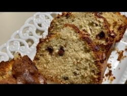 Pan de plátano 🍌 súper fácil en la freidora de aire | pan de plátano en freidora de aire