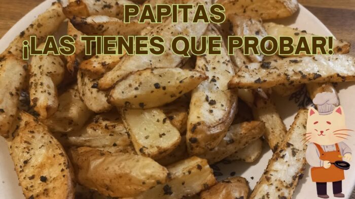 Papas a la francesa fáciles y rápidas en freidora de aire 🍟🥔🤤👌🏻