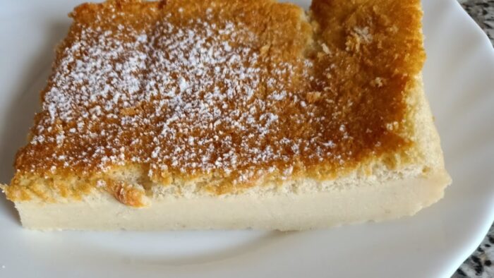 Pastel mágico, fácil y rico con Thermomix