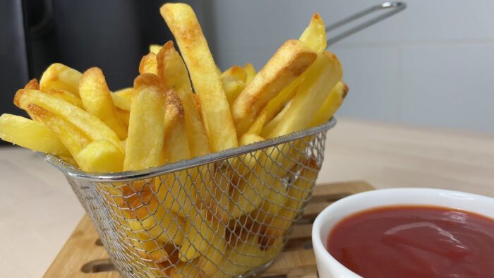 Patatas Fritas Congeladas en Freidora de Aire Cosori 🍟