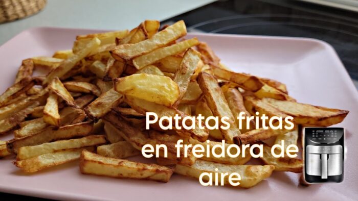 Patatas fritas en Freidora de aire Gourmia