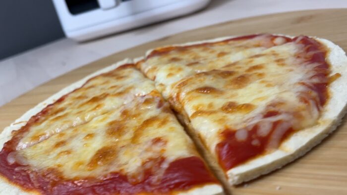Pizza Margarita en Freidora de Aire  🍕