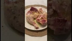 Pollo asado en freidora de aire