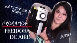Probamos Chefman Freidora de aire, review en español | Horno vs Airfryer | Comiendo con Lau