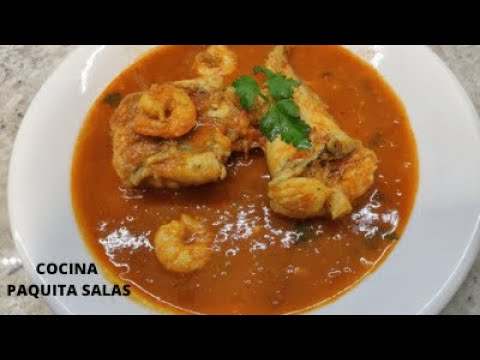 RAPE EN SALSA CON GAMBAS con thermomix/RECETA FACIL Y RAPIDO/ COCINA PAQUITA SALAS