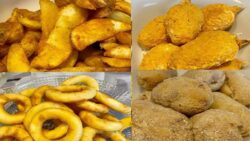 RECETAS CON FREIDORA DE  AIRE FRITOS CONGELADOS VARIADOS !!