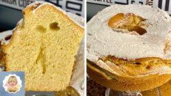 RECETAS CON FREIDORA DE AIRE ROSQUILLA de ANÍS gigante tipo BIZCOCHO 🥯!! ITALIANO 😋🤤