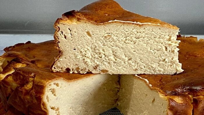RECETAS CON FREIDORA DE AIRE TARTA DE TURRÓN 🍾 Y QUESO !!!